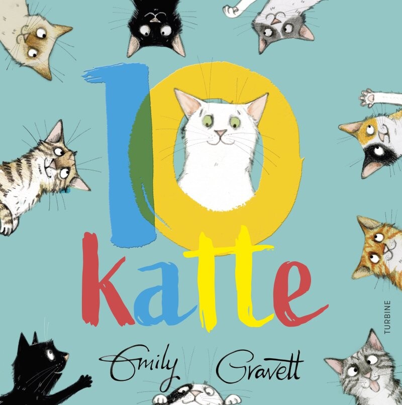 10 Katte - Emily Gravett - Bog - Turbine