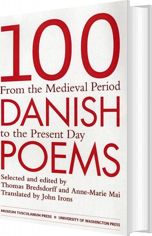 100 Danish Poems - Thomas Bredsdorff - English Book - Museum Tusculanums Forlag
