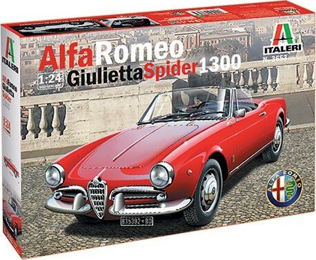 Italeri - Alfa Romeo Giuletta Bil Byggesæt - 1:24 - 3653