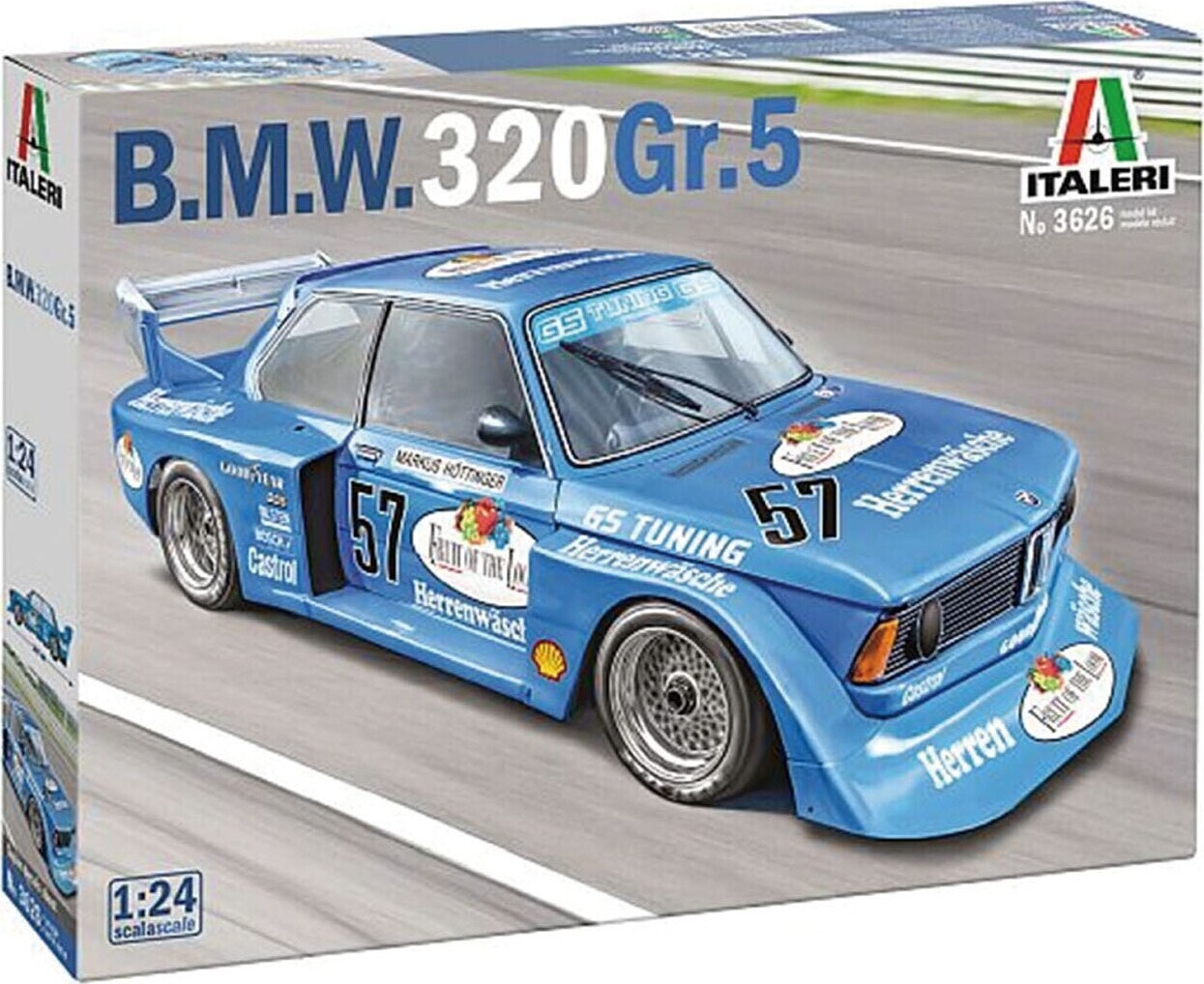 Italeri - Bmw 320 Bil Byggesæt - 1:24 - 3626