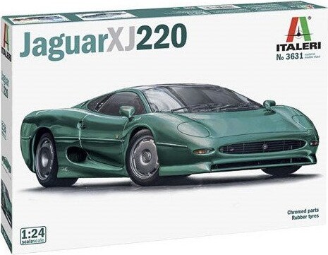 Italeri - Jaguar Xj 220 Bil Byggesæt - 1:24 - 3631