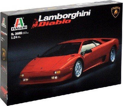 Italeri - Lamborghini Diablo Byggesæt - 1:24 - 3685