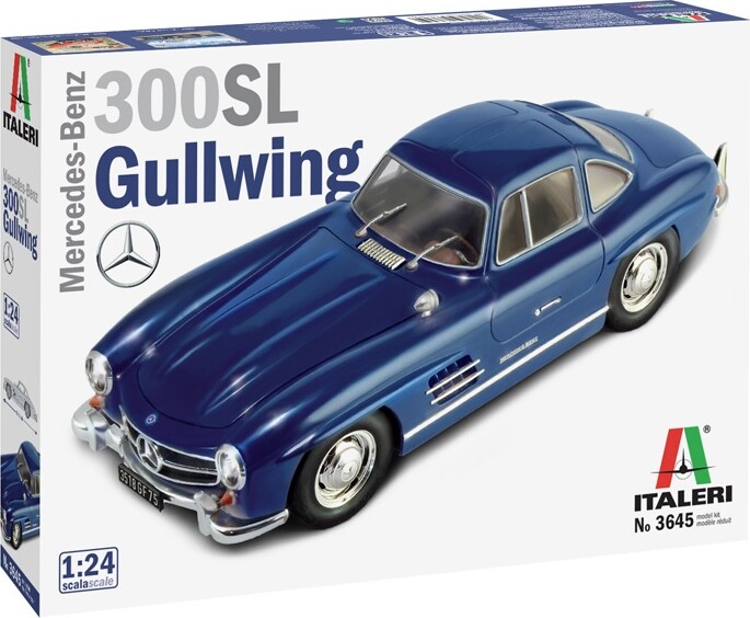 Italeri - Mercedes Benz Gullwing Bil Byggesæt - 1:24 - 3645