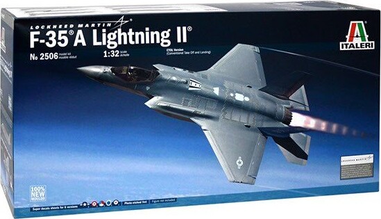 Italeri - F-35a Lightning Ii Fly Byggesæt - 1:32 - 2506