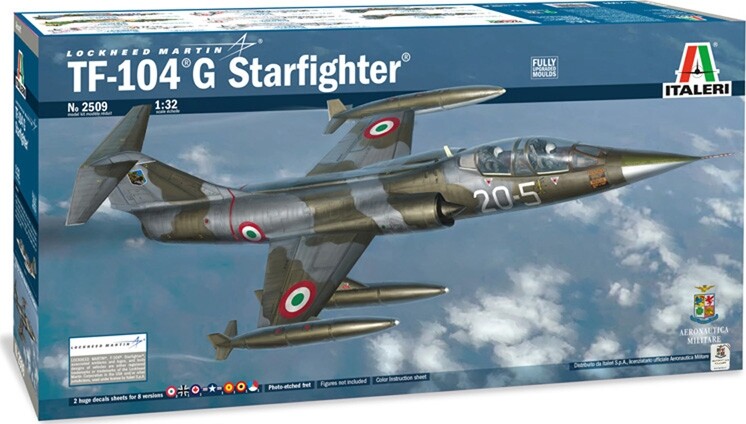 Italeri - Lockheed Martin Tf-104 Starfighter Fly Byggesæt - 1:32 - 2509