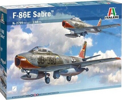 Italeri - F-86e Sabre Fly Byggesæt - 1:48 - 2799