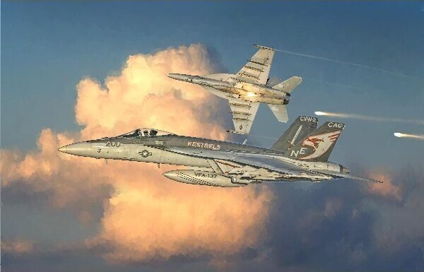 Italeri - F/a-18e Super Hornet Fly Byggesæt - 1:48 - 2791