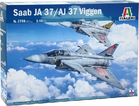 Italeri - Saab Ja 37 Fly Byggesæt - 1:48 - 2785