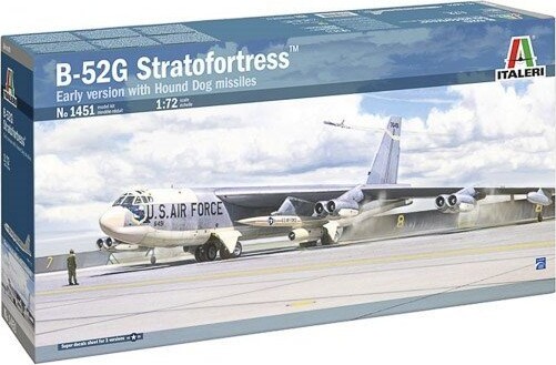 Italeri - B-52g Stratofortress Fly Byggesæt - 1:72 - 1451