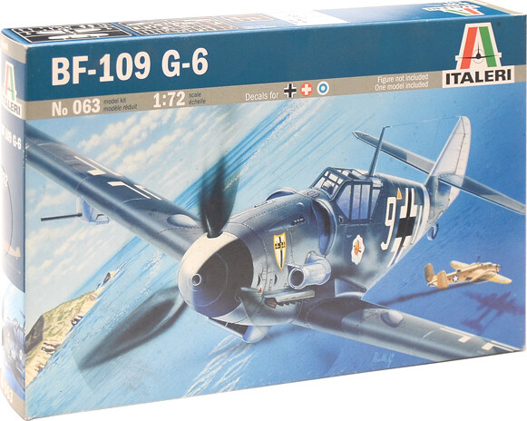 Italeri - Messerschmitt Bf-109 Fly Byggesæt - 1:72 - 063