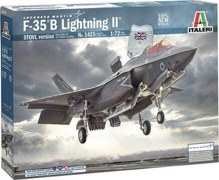 Italeri - F-35b Lightning Ii Fly Byggesæt - 1:72 - 1425