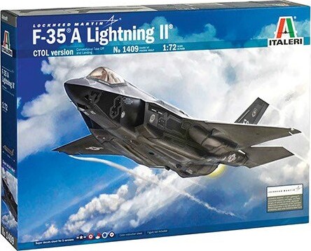 Italeri - F-35a Lightning Ii - Ctol Version - 1:72 - 1409