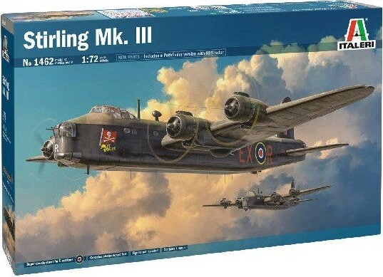 Italeri - 1:72 Short Stirling Mk. Iii - 1462s