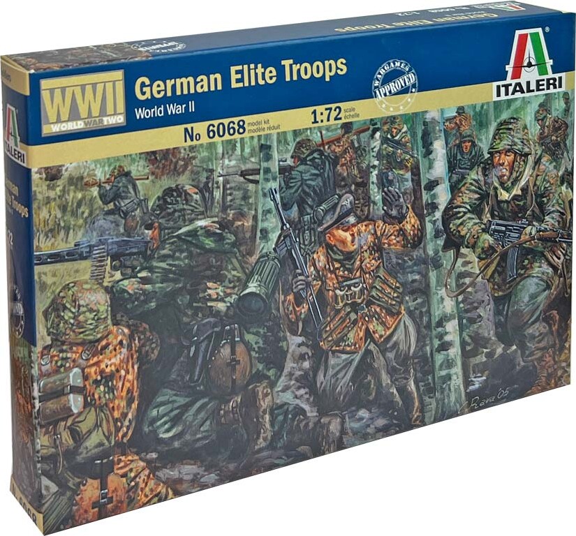 Italeri - Wwii German Elite Troops - 1:72 - 6068