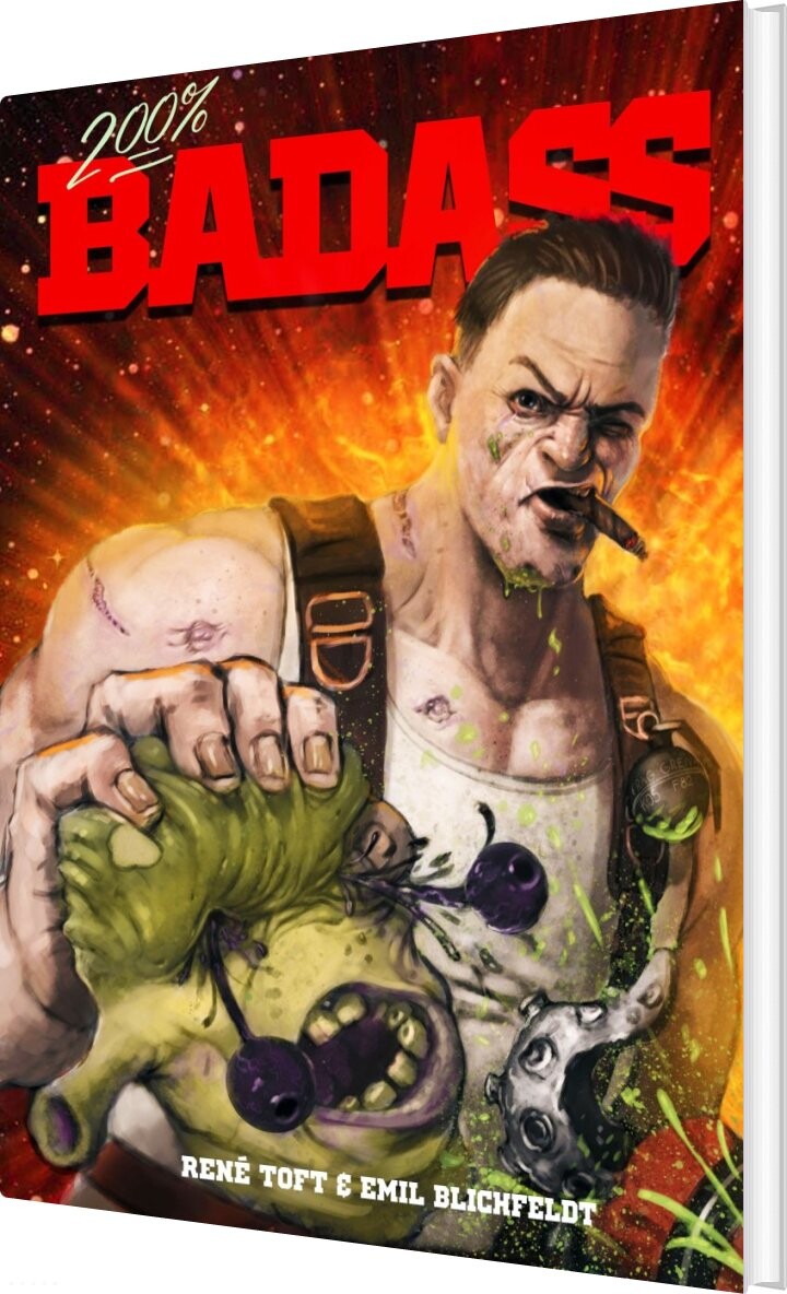 200% Badass - Emil Blichfeldt - Bog - Calibat