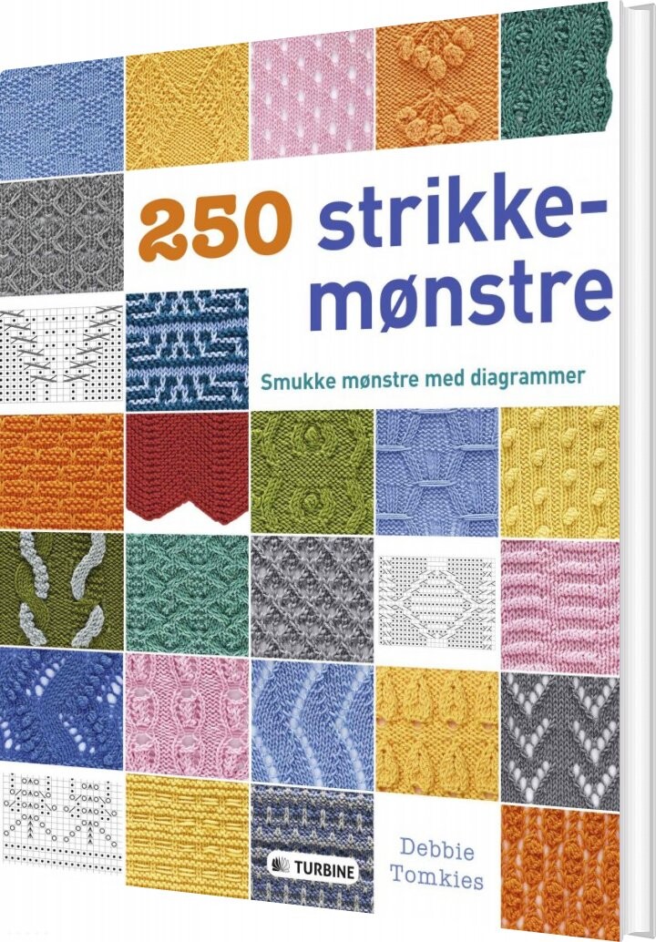 250 Strikkemønstre - Debbie Tomkies - Bog - Turbine