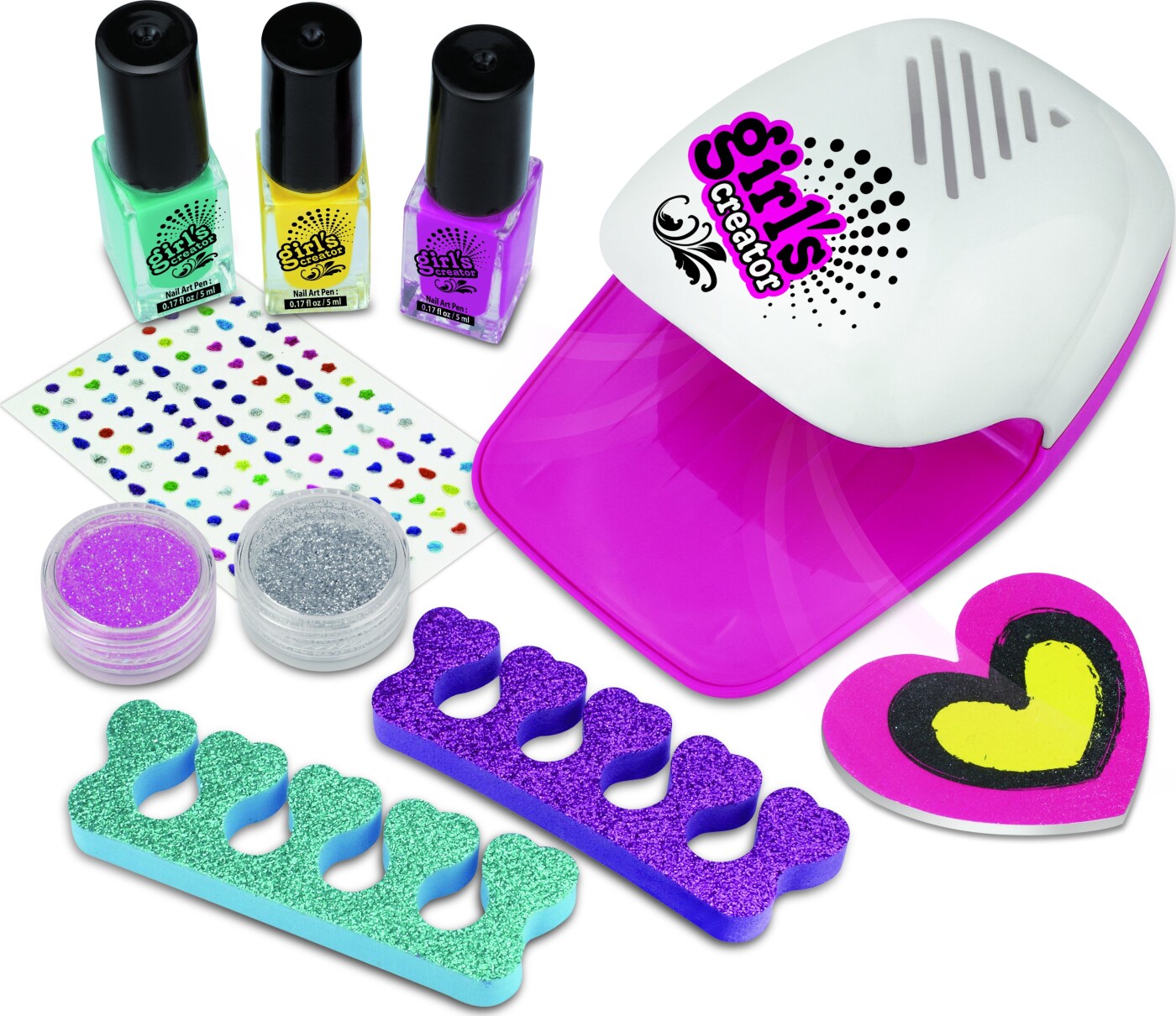 4-girlz - Neglesalon Kit Legesæt - Vn