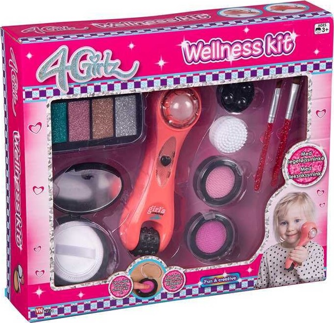 4-girlz - Makeup Og Wellness Sæt - Vn