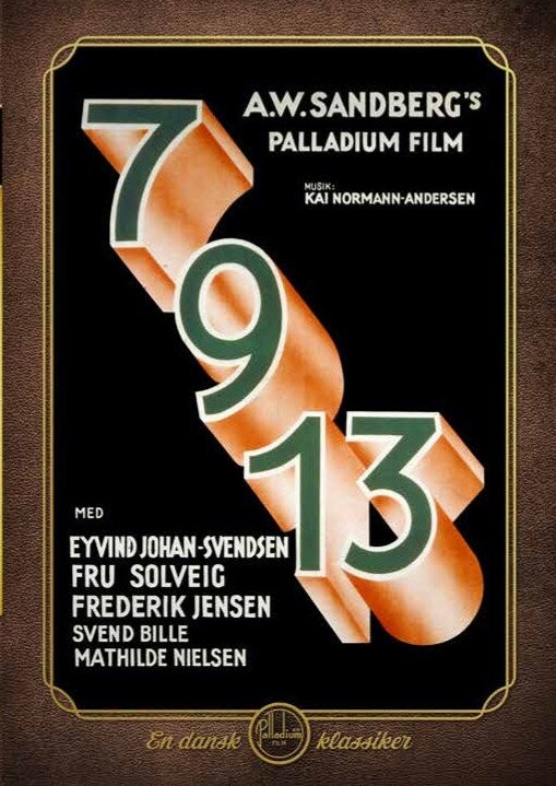 7-9-13 - Dansk Film Fra 1934 - DVD - Film