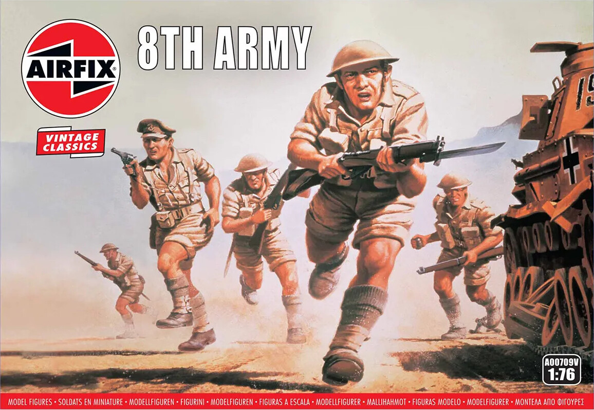 Airfix - 8th Army - Vintage Classics - 1:76 - A00709v