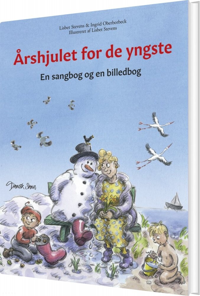 årshjulet For De Yngste - Ingrid Oberborbeck - Lisbet Stevens - Bog - Dansk Sang