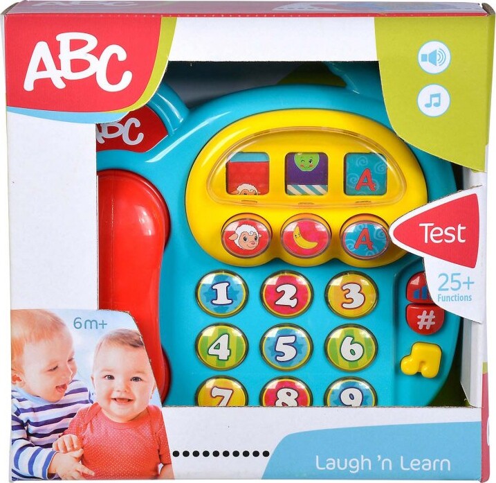 Legetøjstelefon Med Lyd - Abc