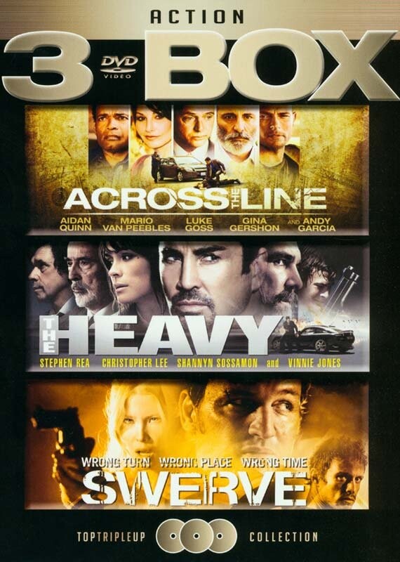 Across The Line // The Heavy // Swerve - DVD - Film