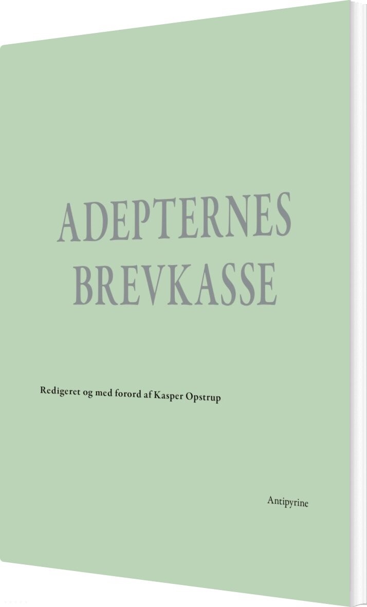 Adepternes Brevkasse - Adepterne - Bog - Antipyrine