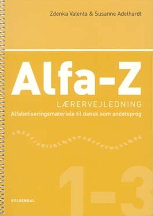 Alfa-z 1-3 Lærervejledning - Zdenka Valenta - Bog - Gyldendal
