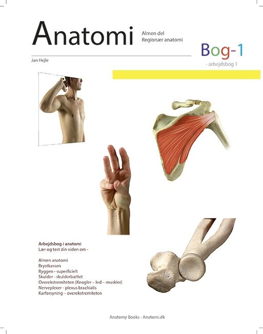Anatomi - Bog 1 - Jan Hejle - Bog - Anatomybooks-anatomi.dk