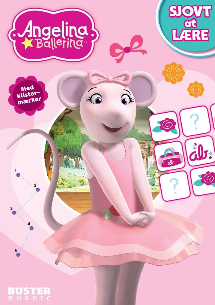 Angelina Ballerina: Sjovt At Lære - Katharine Holabird - Bog - Buster Nordic