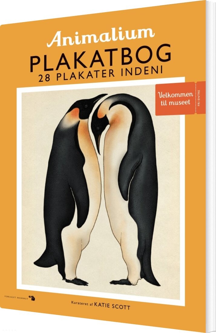 Animalium Plakatbog - Katie Scott - Bog - Mammut