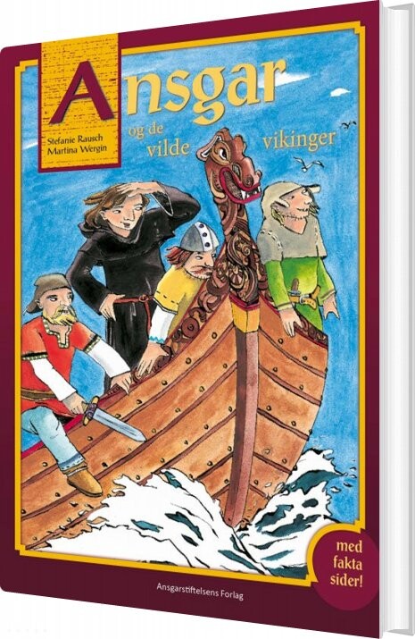 Ansgar Og De Vilde Vikinger - Martina Wergin - Bog - Ansgarstiftelsens Forlag