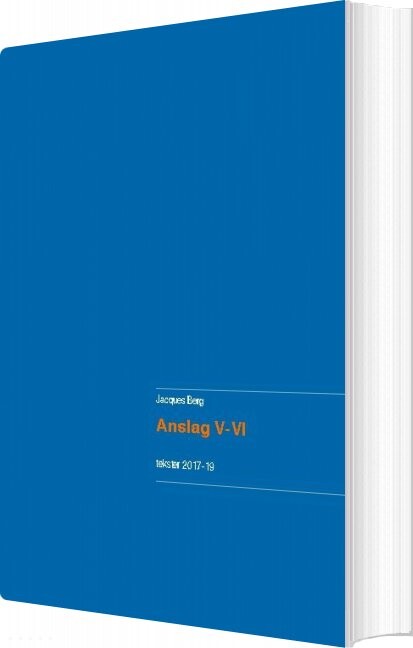 Anslag V-vi - Jacques Berg - Bog - Books On Demand