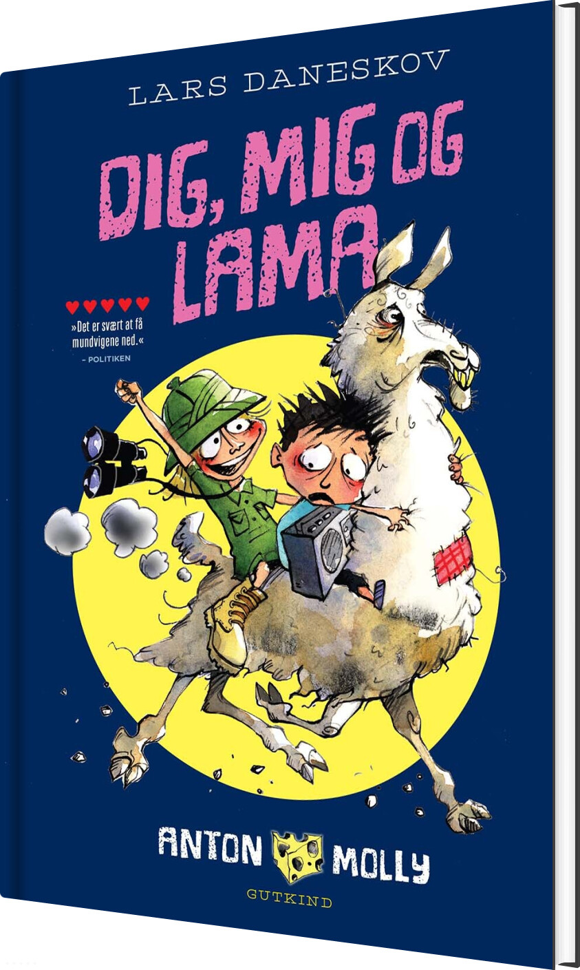 Anton & Molly. Dig, Mig Og Lama - Lars Daneskov - Bog - Gyldendal