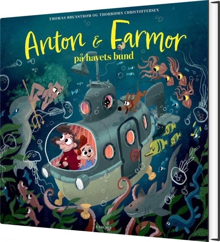 Anton Og Farmor På Havets Bund - Thomas Brunstrøm - Bog - Carlsen