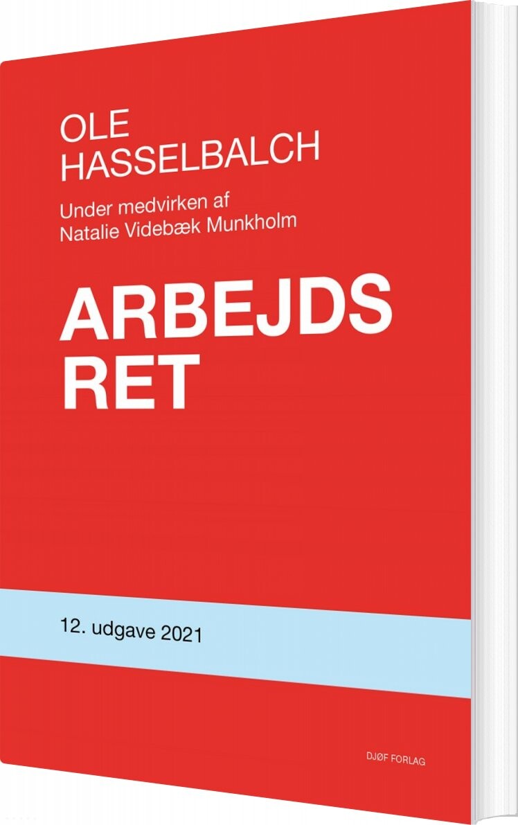 Arbejdsret - Ole Hasselbalch - Bog - Djøf Forlag