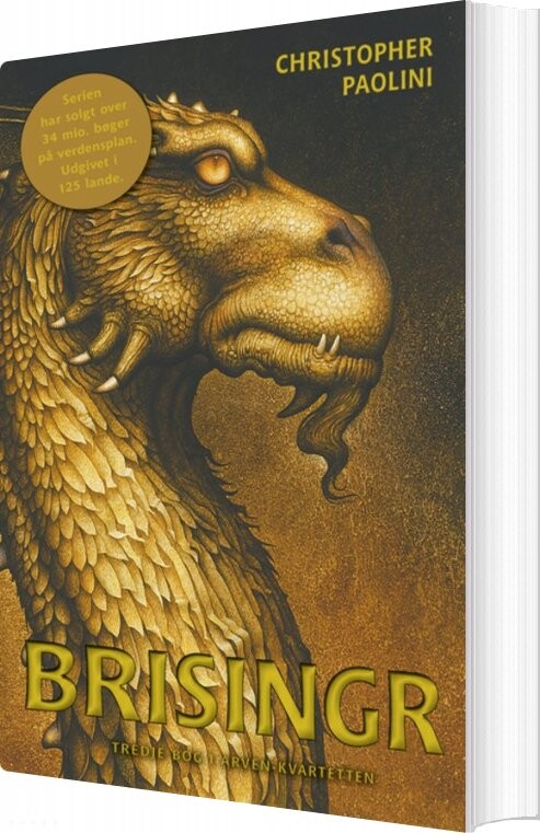 Arven 3 - Brisingr - Christopher Paolini - Bog - Carlsen
