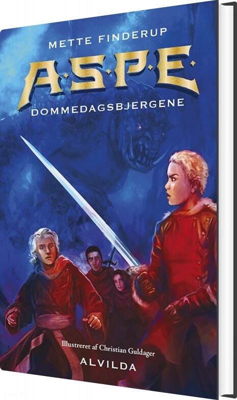 A.s.p.e. 5 - Dommedagsbjergene - Mette Finderup - Bog - Forlaget Alvilda