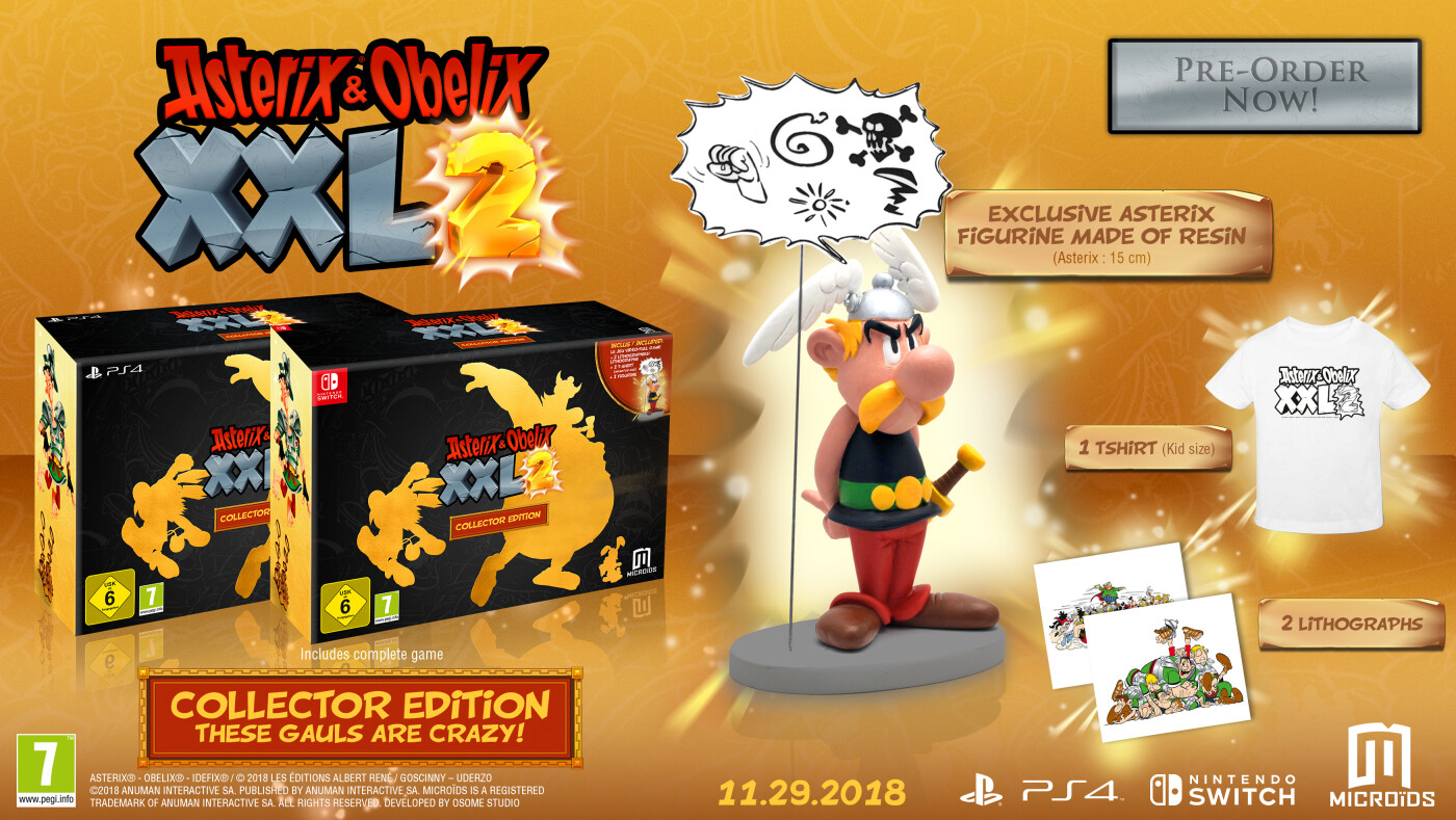 Asterix & Obelix Xxl2 Collector Edition - Nintendo Switch