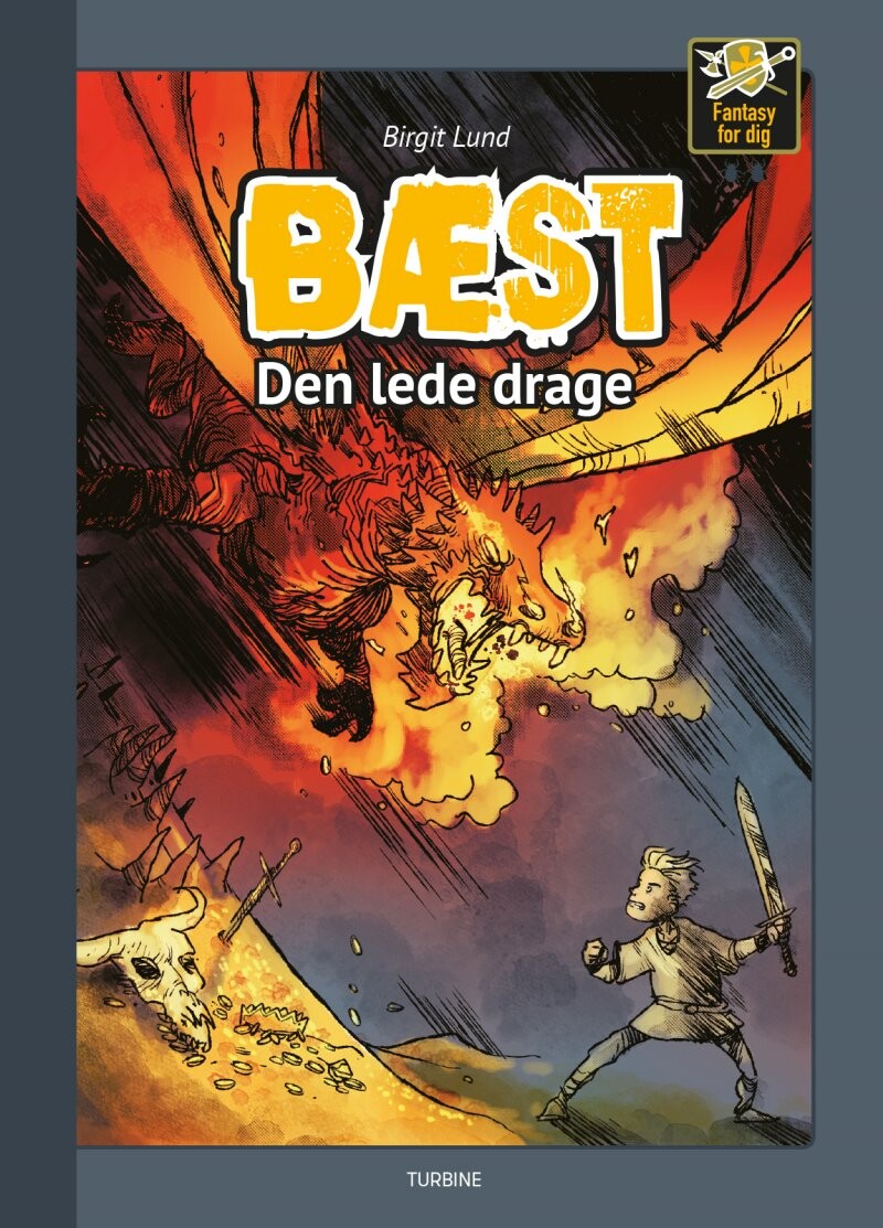 Bæst - Den Lede Drage - Birgit Lund - Bog - Turbine
