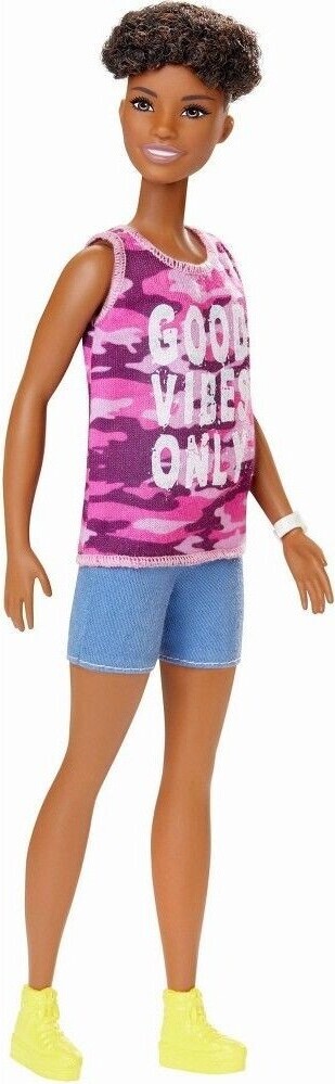 Barbie Fashionistas Dukke - Good Vibes Only - Mattel