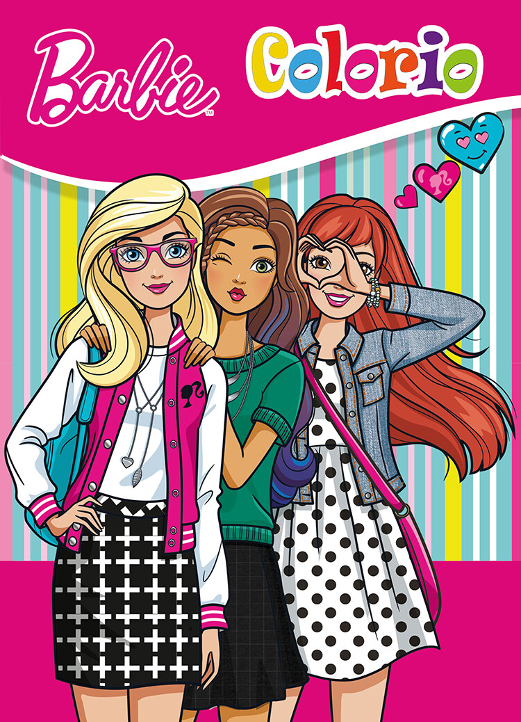 Barbie Malebog Med 32 Sider - Bog - Buster Nordic