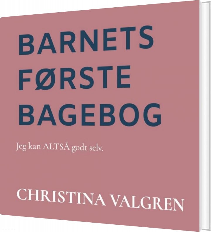 Barnets Første Bagebog - Christina Valgren - Bog