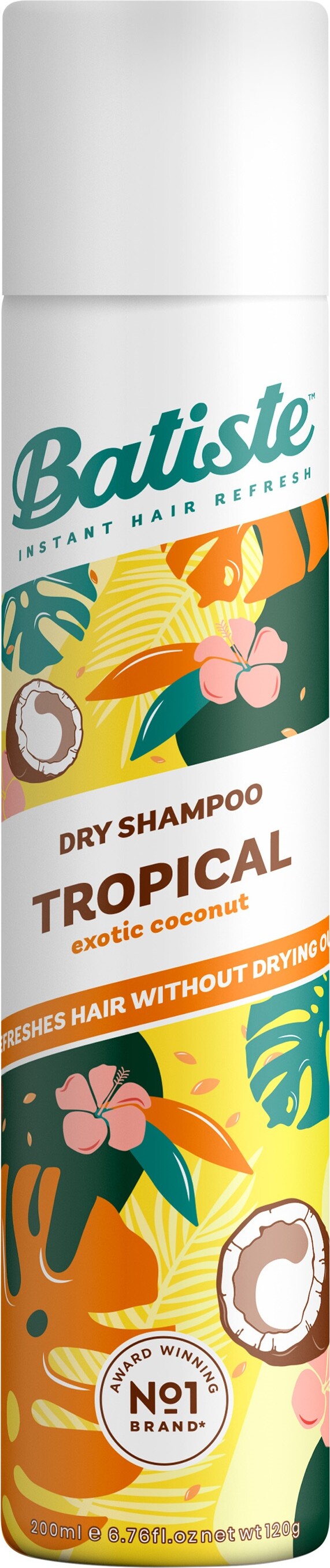 Batiste Tørshampoo - Dry Shampoo Tropical 200 Ml