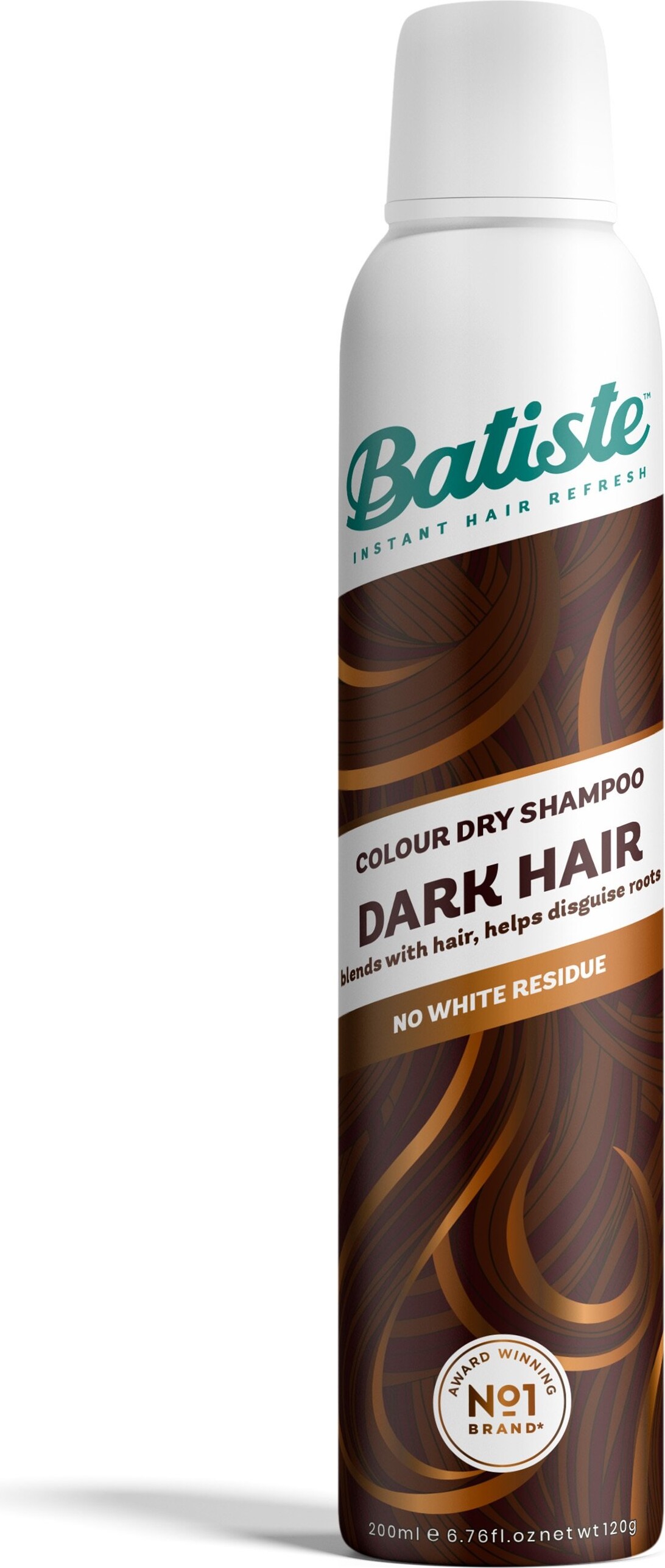 Batiste Tørshampoo - Divine Dark - Brun 200 Ml