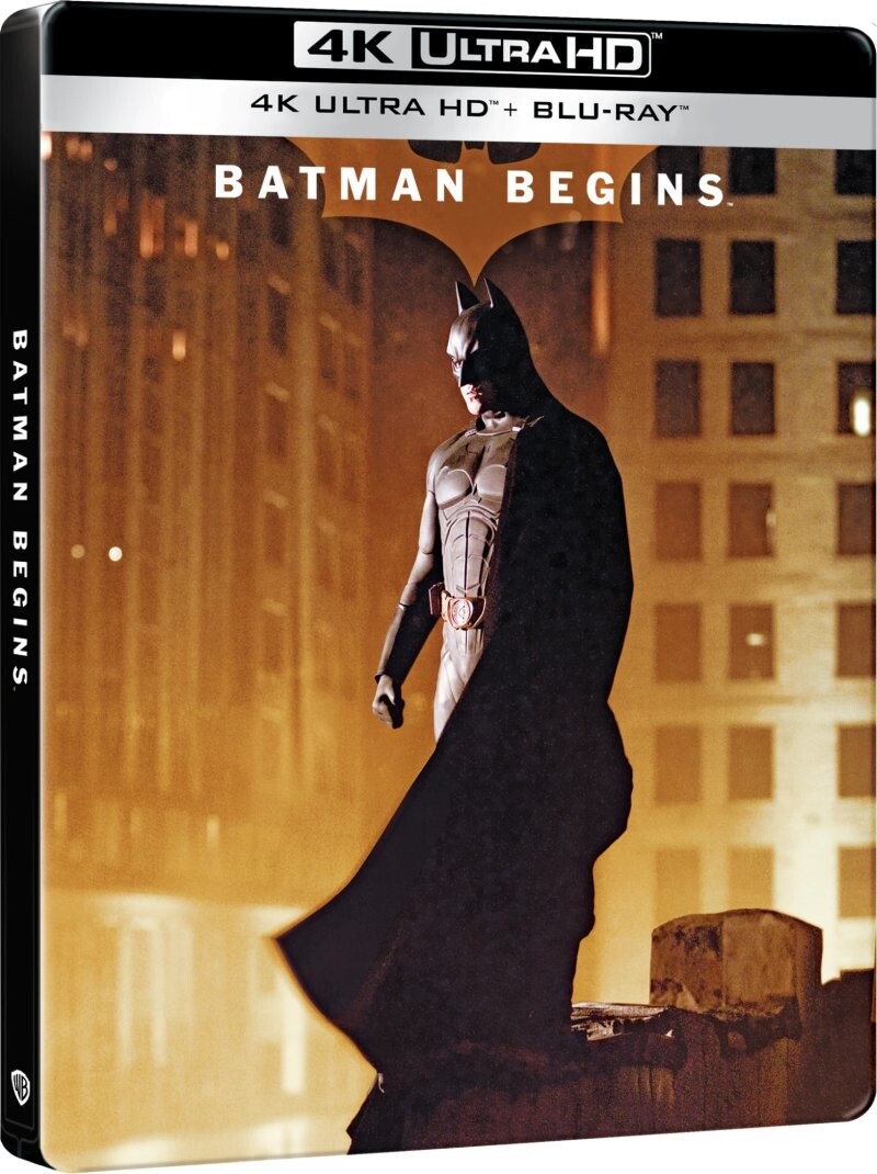 Batman Begins - Steelbook - 4K Blu-Ray
