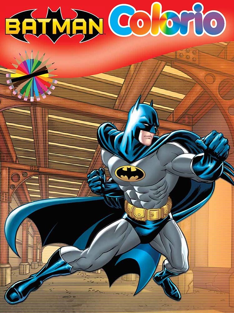 Batman - Colorio - Bog - Buster Nordic