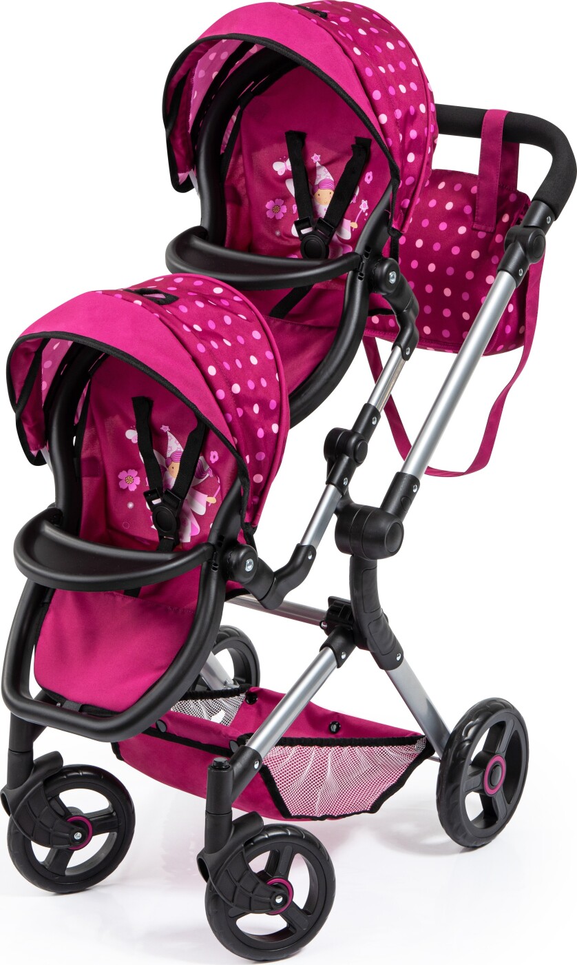 Bayer - Tvillinge Klapvogn - Neo - Pink