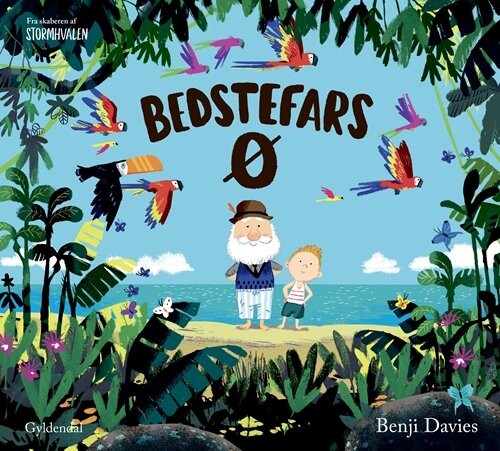 Bedstefars ø - Benji Davies - Bog - Gyldendal